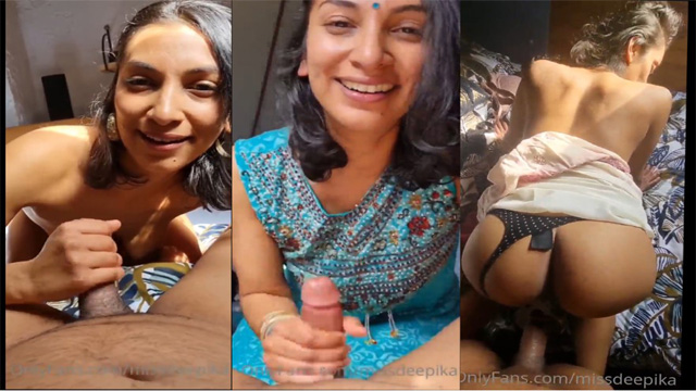 Desi Girl Deepika Saree – Deep Blowjob – Fucking Hardcore Sex