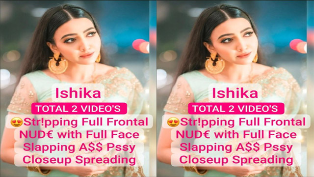 Gorgeous Snapchat Queen Ishika – Viral Stripping Full Frontal Nude